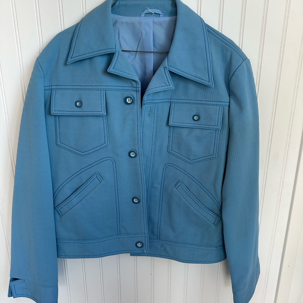 Vintage 70s Blue Unisex Jacket